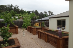 Custom ECOWOOD veggie beds